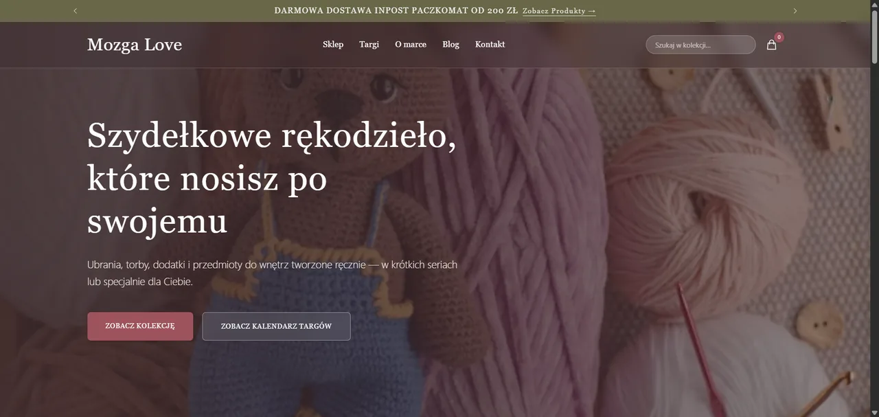 Podgląd realizacji Mozga Love